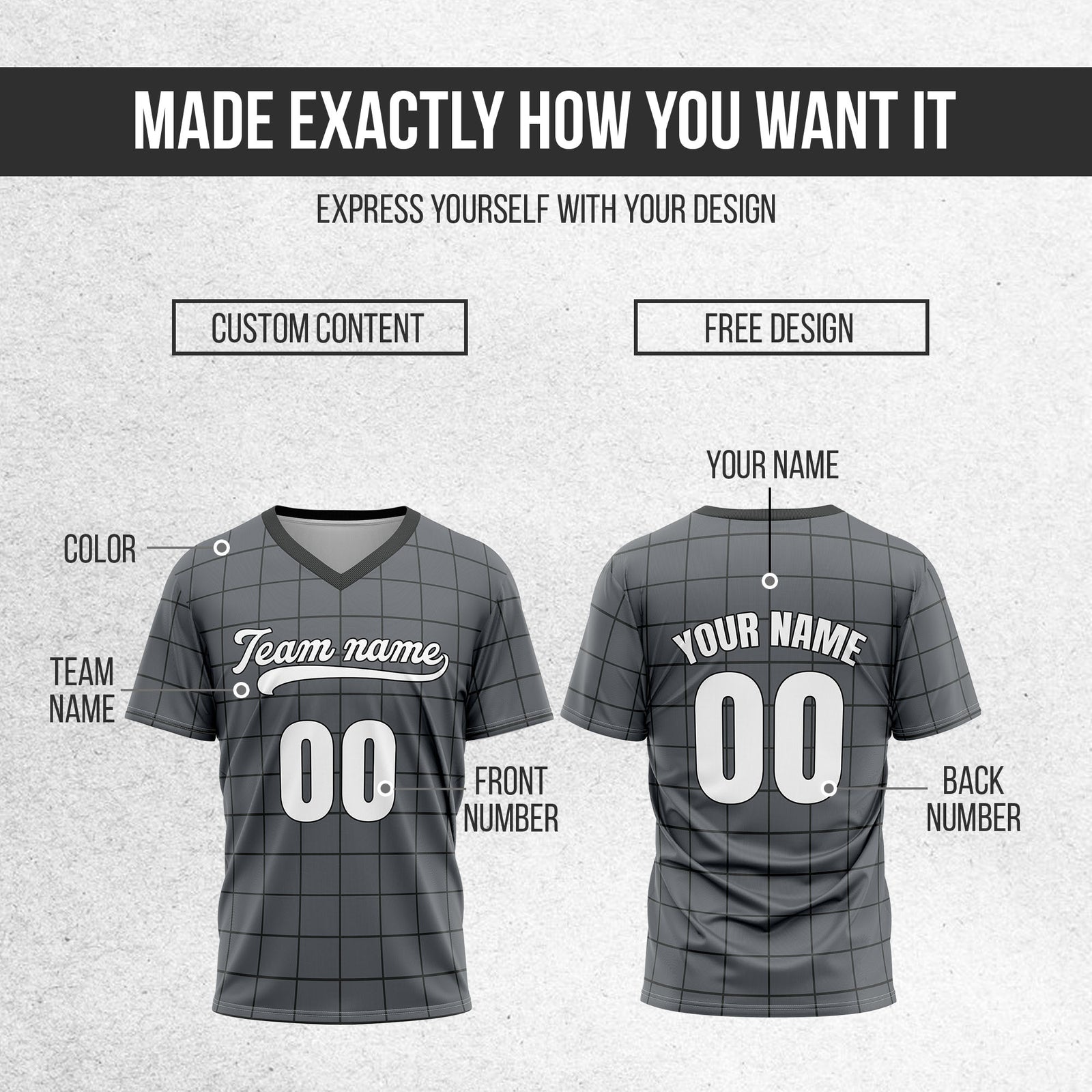 Custom Storm Matrix Dark Grey Baseball Sports Jersey Personalized Uniform with Name & Number