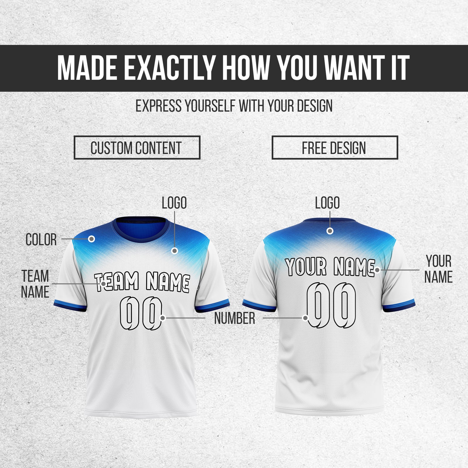 Custom ENGLAND Fan Jersey Personalized with Name & Number