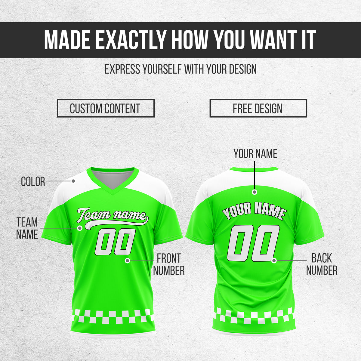 Custom Darkvolt Neon Green Pullover Baseball Sports Jersey Personalized Uniform with Name & Number