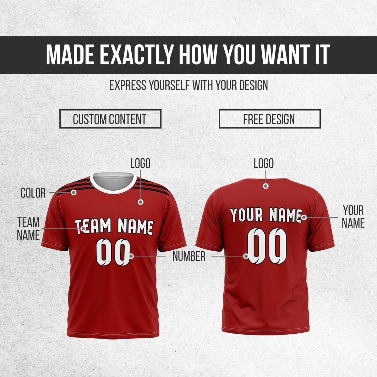 Custom liver Pool Fan Jersey Personalized with Name & Number