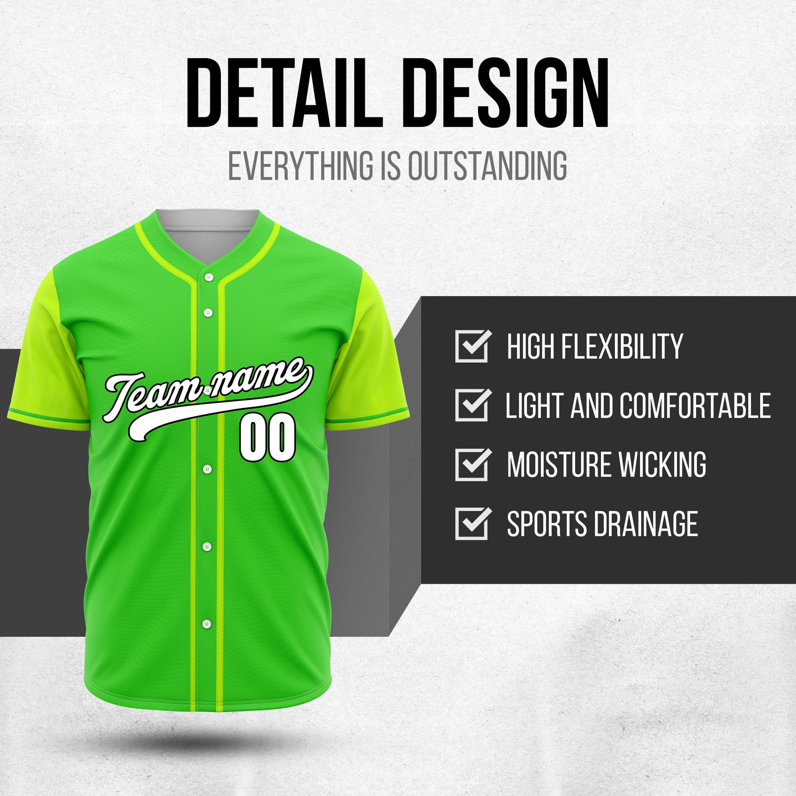 Custom Crimson Neon Green Raglan Style Baseball Sports Jersey Personalized Uniform with Name & Number