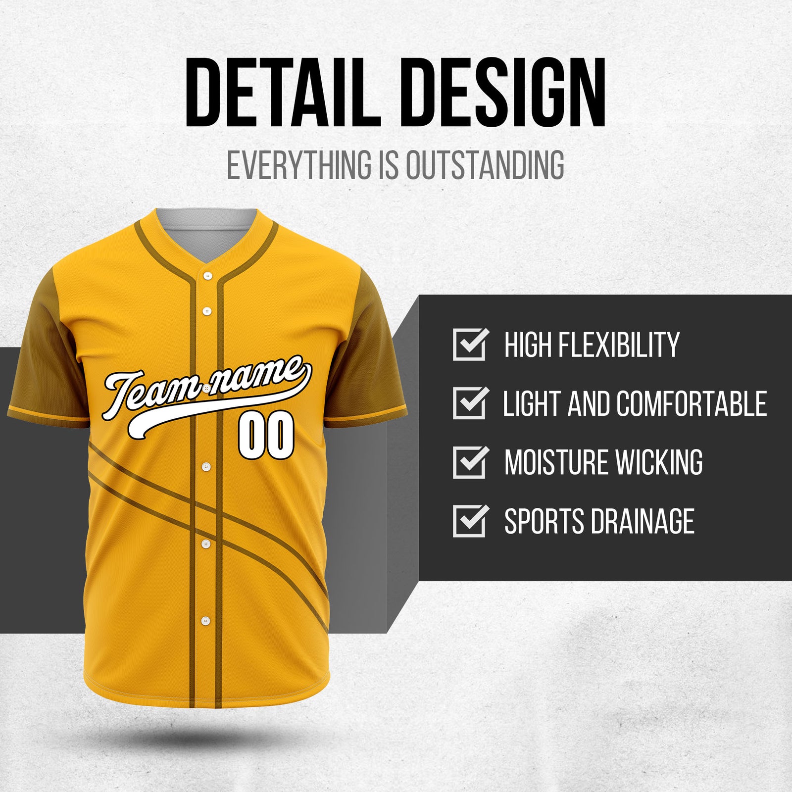 Custom Swift Orange Raglan Style Baseball Sports Jersey Personalized Uniform with Name & Number