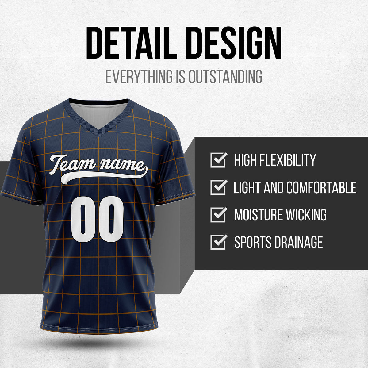 Custom Storm Matrix Navy Baseball Sports Jersey Personalized Uniform with Name & Number