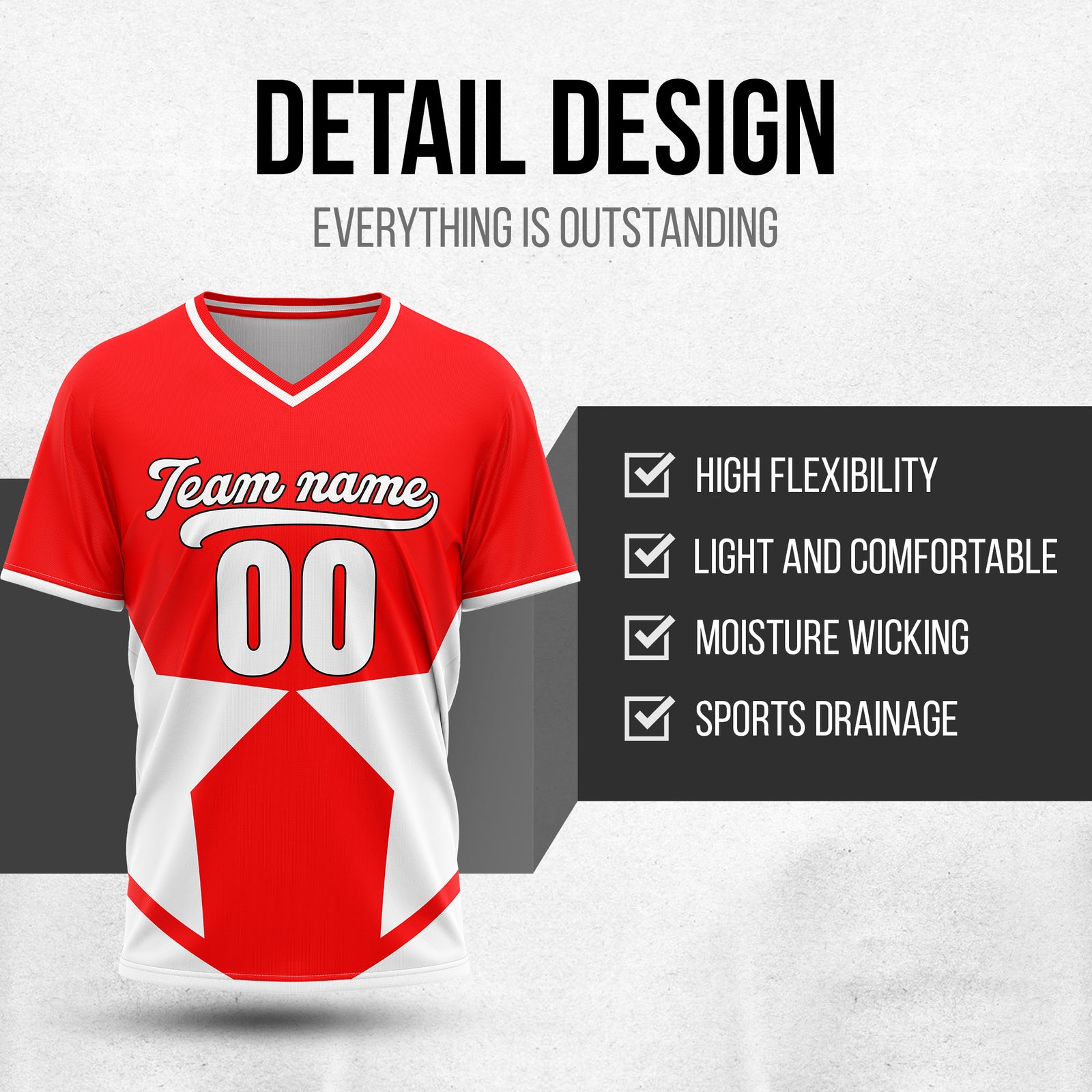 Custom NovaLine Red Pullover Baseball Sports Jersey Personalized Uniform with Name & Number