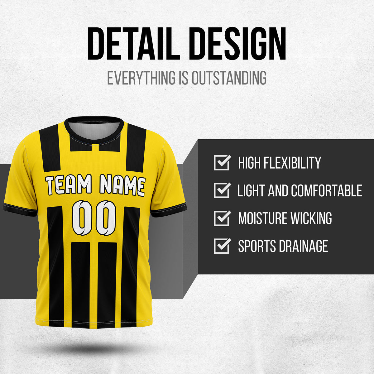 Custom Borussia Dortmund Fan Jersey Personalized with Name & Number