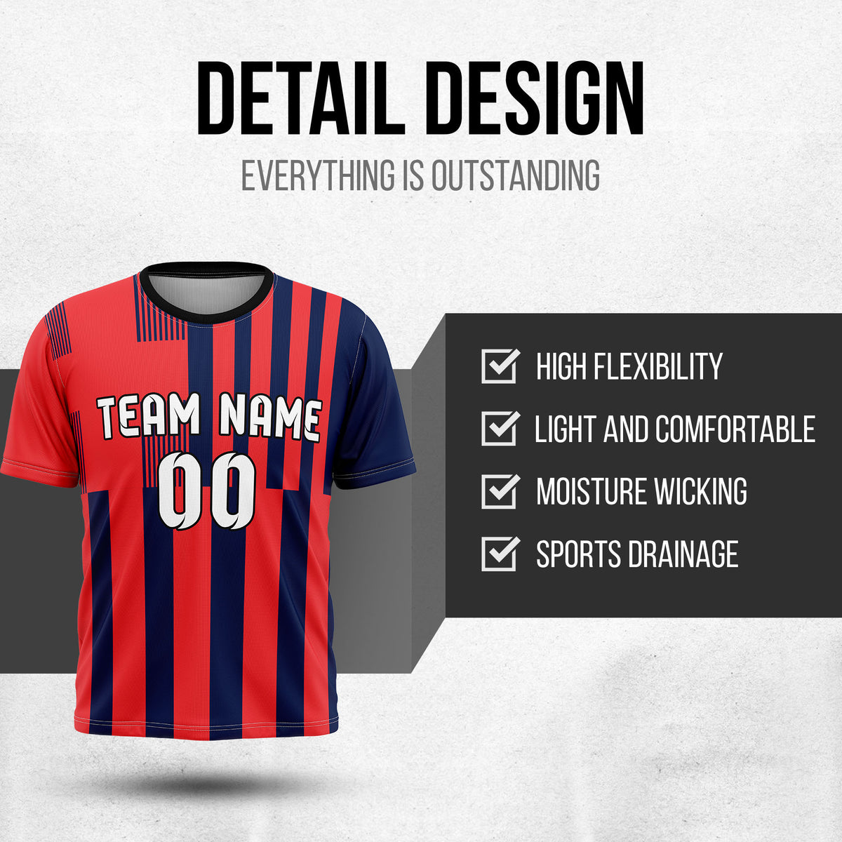 Custom FC Barcelona Fan Jersey Personalized with Name & Number