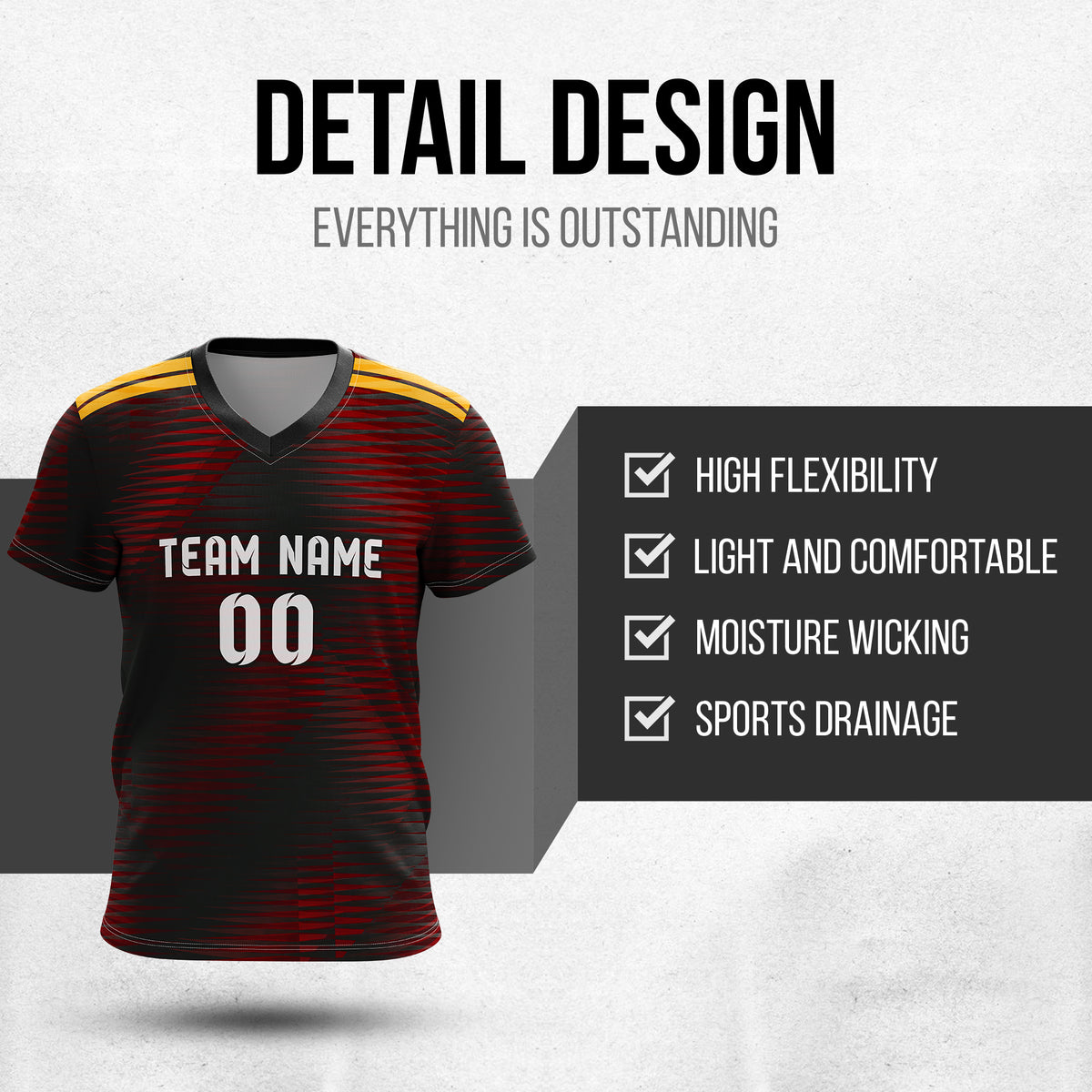 Custom GERMANY Fan Jersey Personalized with Name & Number