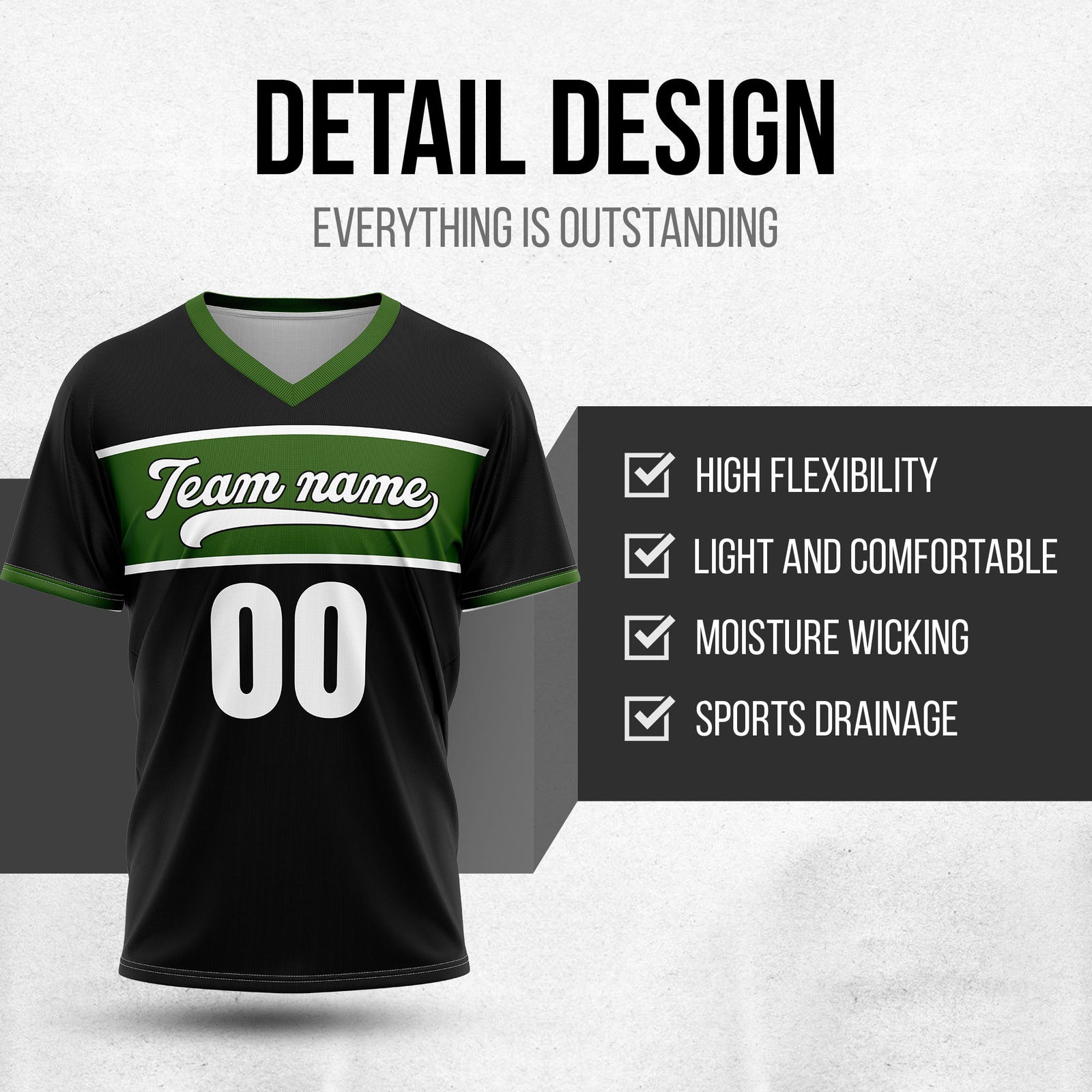 Custom ProEdge Black Baseball Sports Jersey Personalized Uniform with Name & Number