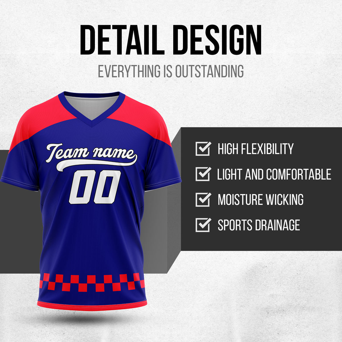 Custom Darkvolt Navy Pullover Baseball Sports Jersey Personalized Uniform with Name & Number