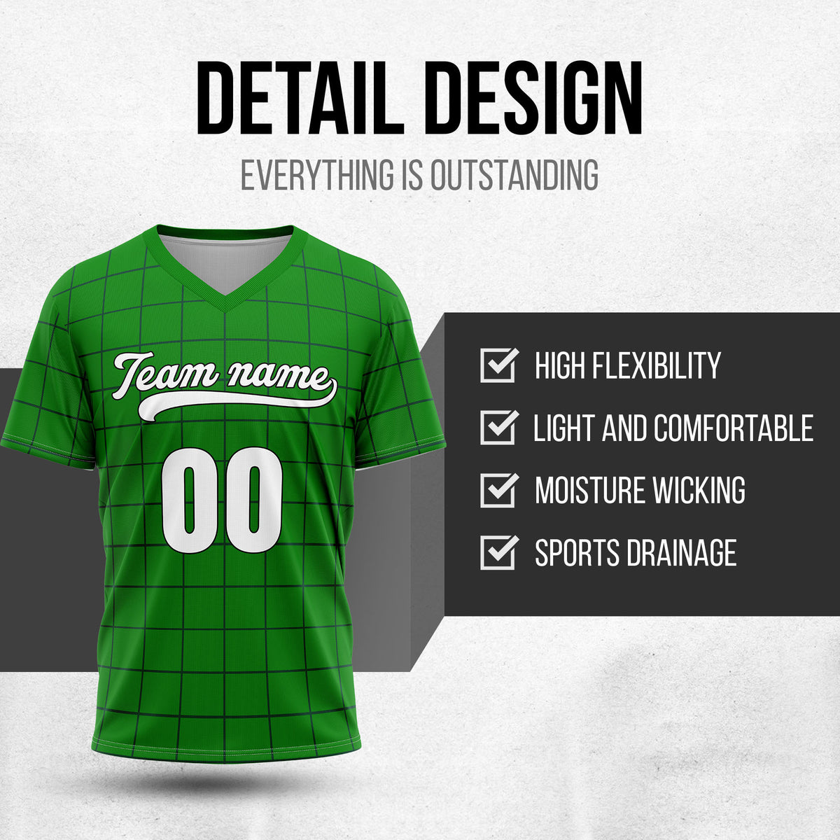 Custom Storm Matrix Green Baseball Sports Jersey Personalized Uniform with Name & Number