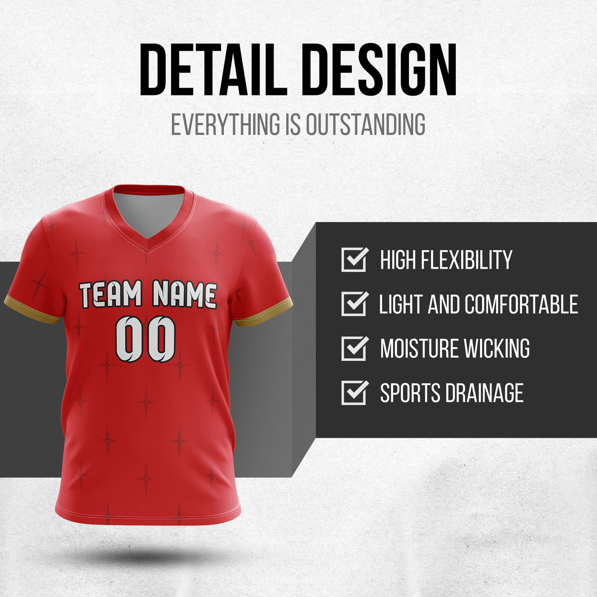 Custom SERBIA Fan Jersey Personalized with Name & Number