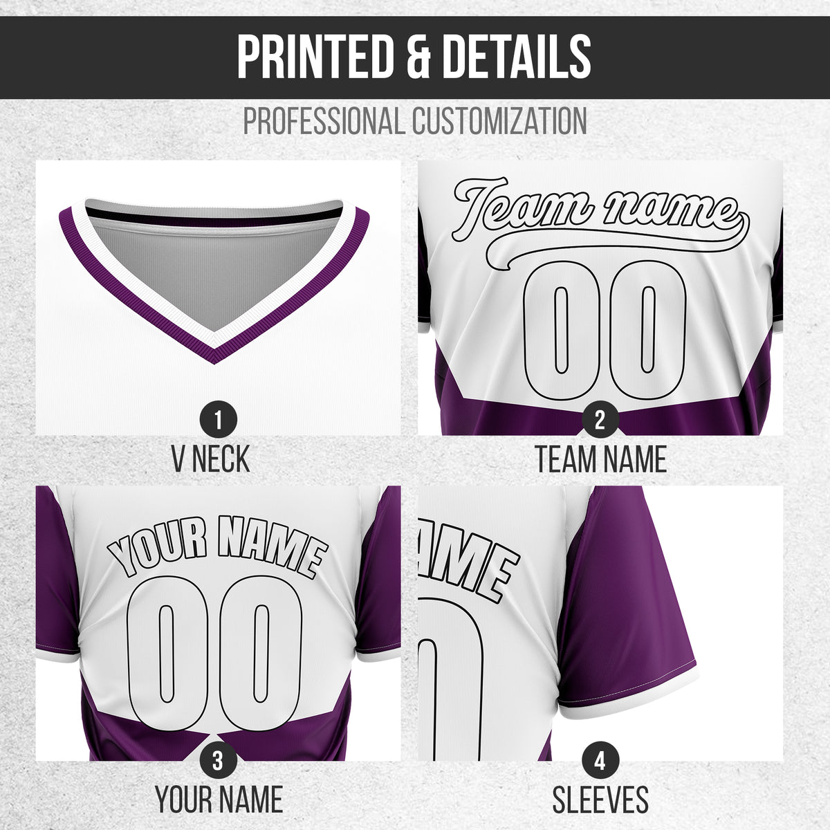 Custom NovaLine White Pullover Baseball Sports Jersey Personalized Uniform with Name & Number
