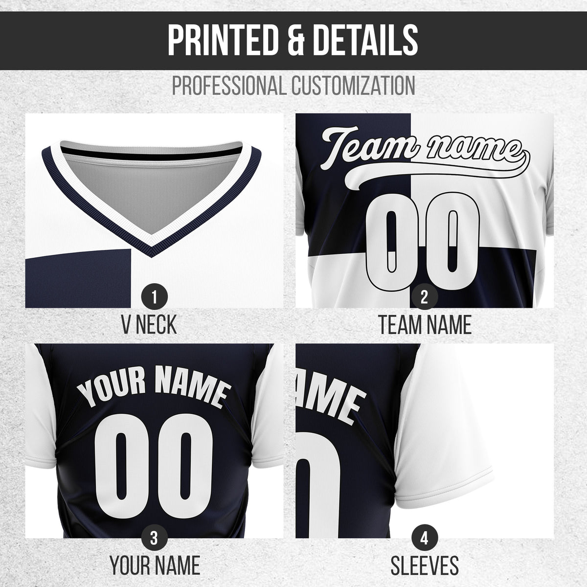 Custom Apex Colorblock White Baseball Sports Jersey Personalized Uniform with Name & Number
