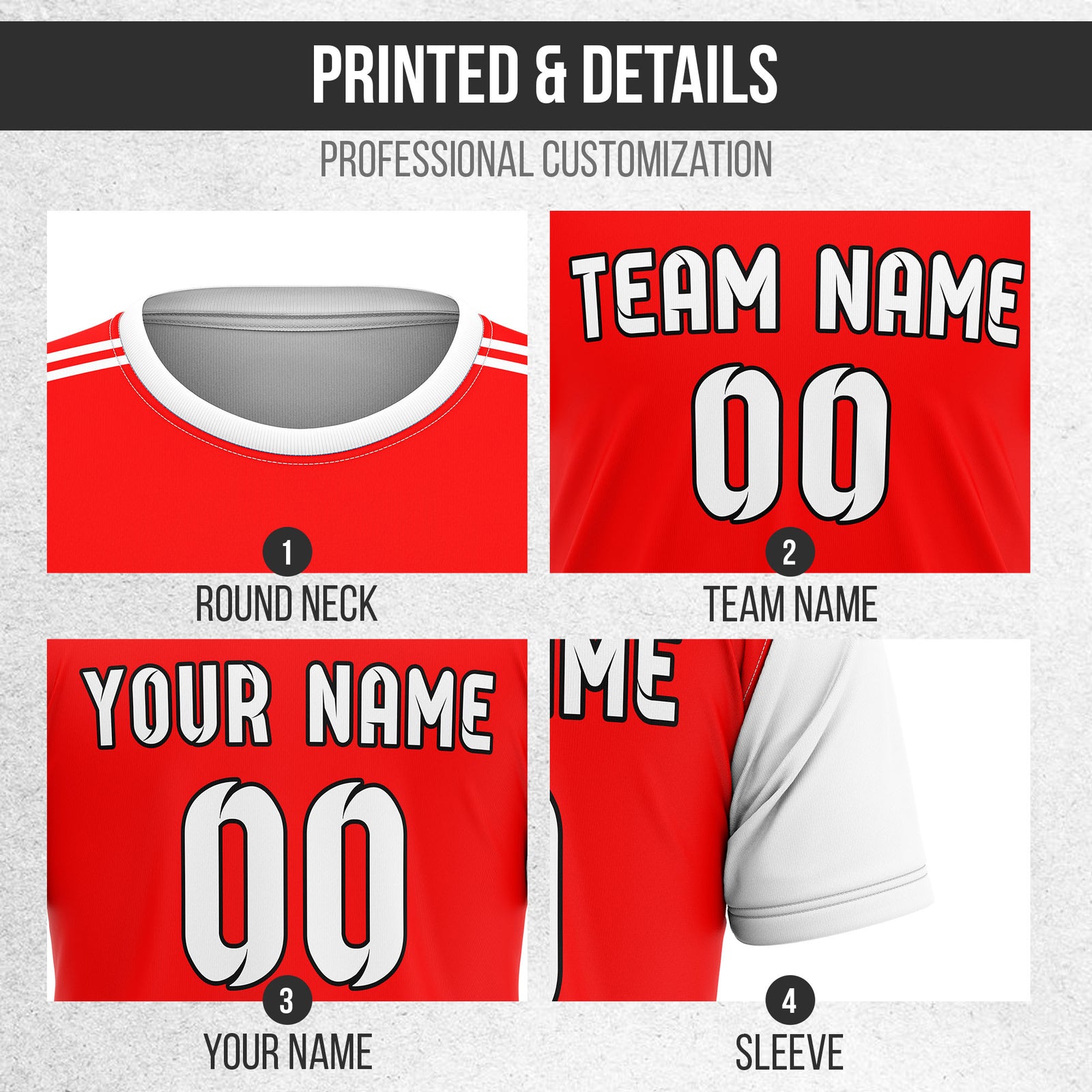 Custom Arsenal Fan Jersey Personalized with Name & Number
