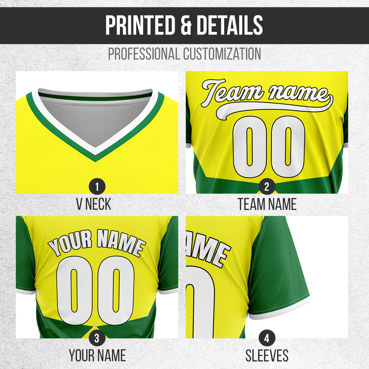 Custom NovaLine Yellow Pullover Baseball Sports Jersey Personalized Uniform with Name & Number
