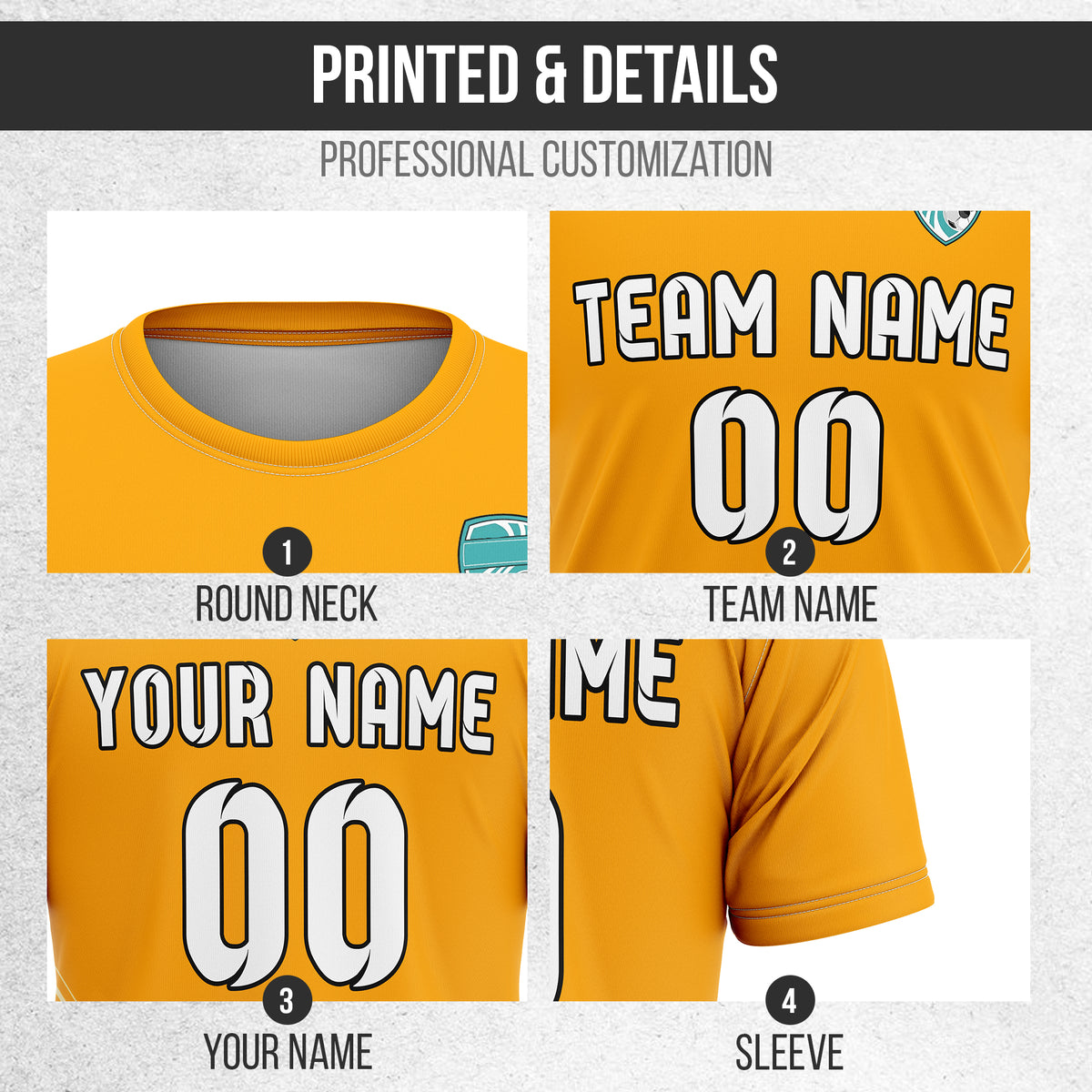 Custom Soccer R Stripes SurgeLine Orange  Sports Tops Jersey