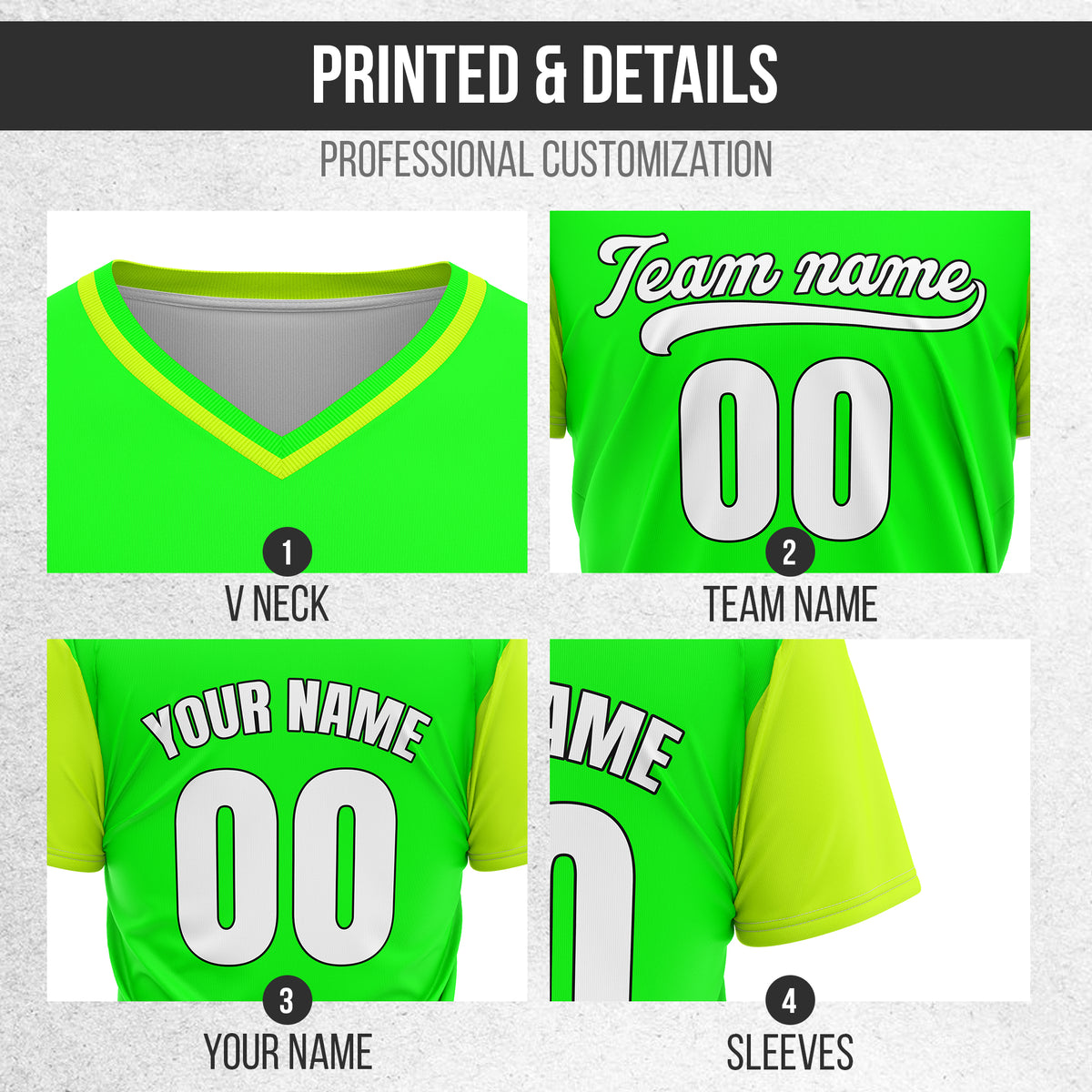 Custom Victory Line Green Pullover Baseball Sports Jersey Personalized Uniform with Name & Number