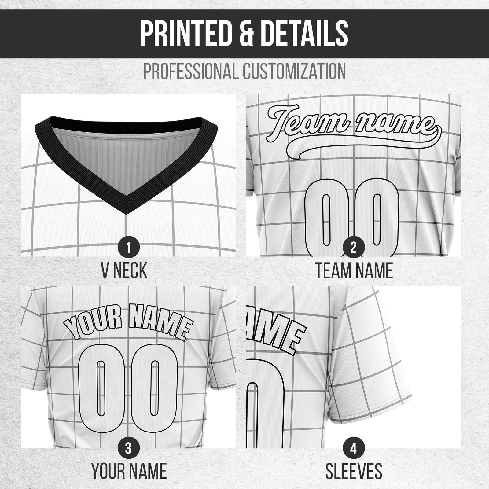 Custom Storm Matrix White Baseball Sports Jersey Personalized Uniform with Name & Number