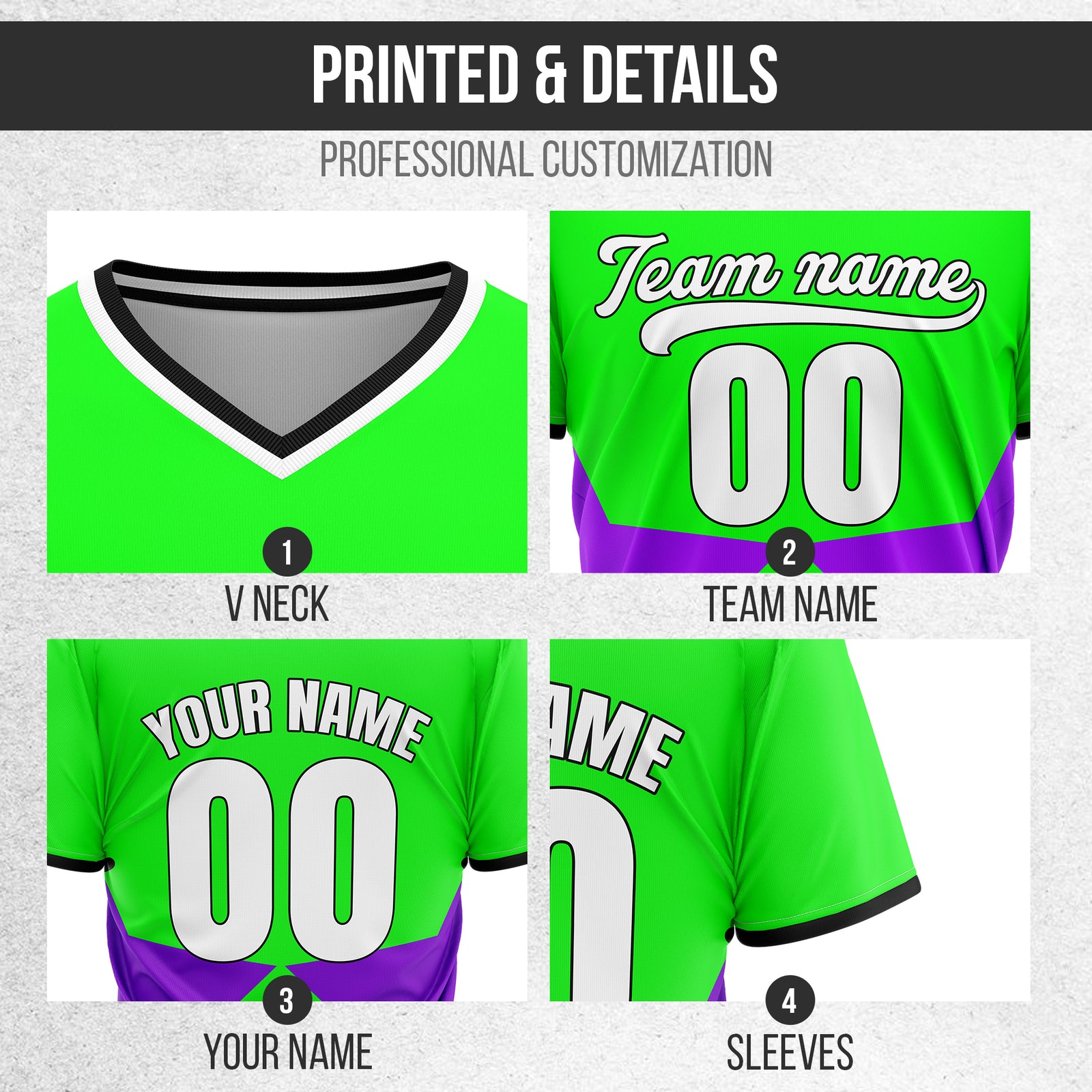 Custom NovaLine Green Pullover Baseball Sports Jersey Personalized Uniform with Name & Number