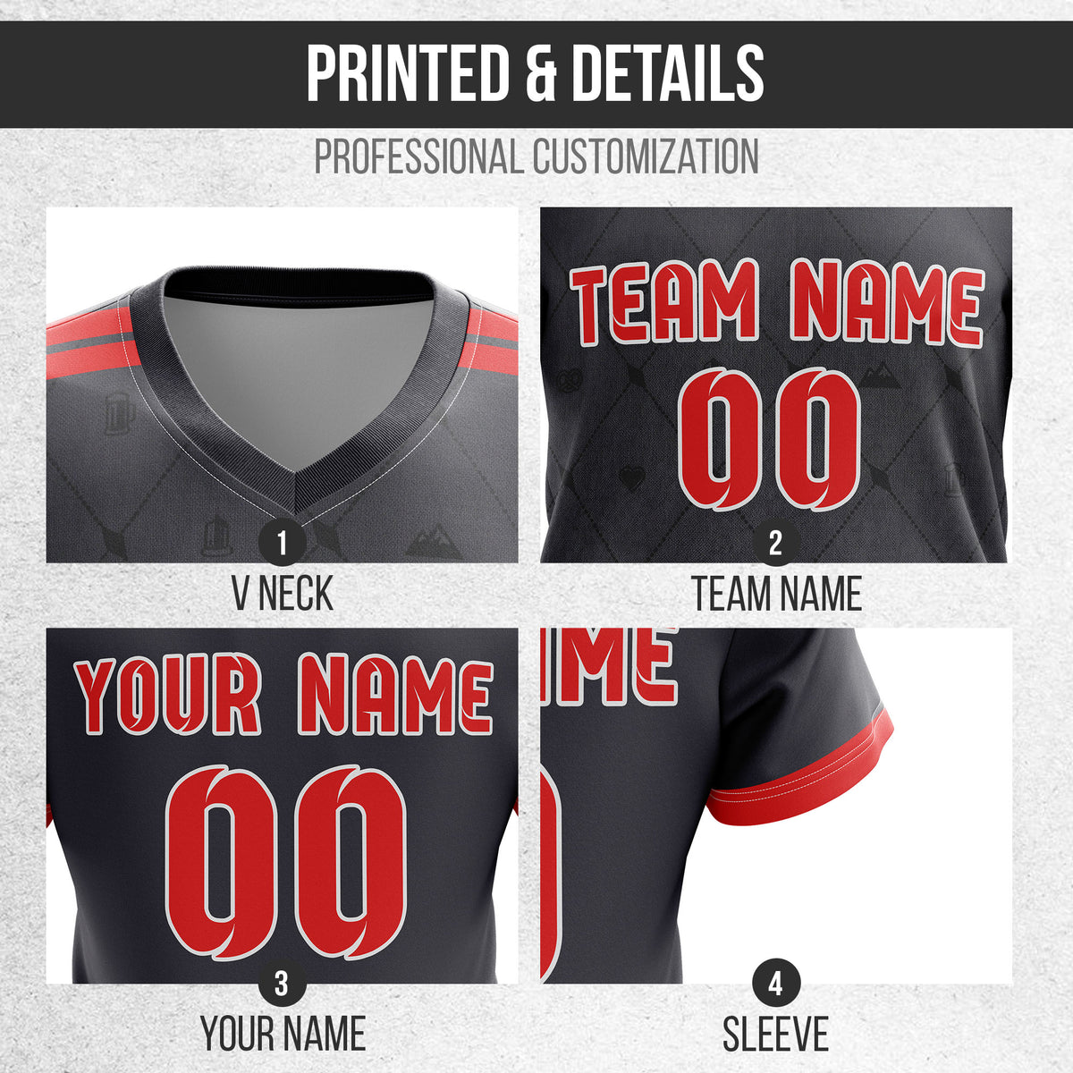 Custom Bayern Munich Fan Jersey Personalized with Name & Number