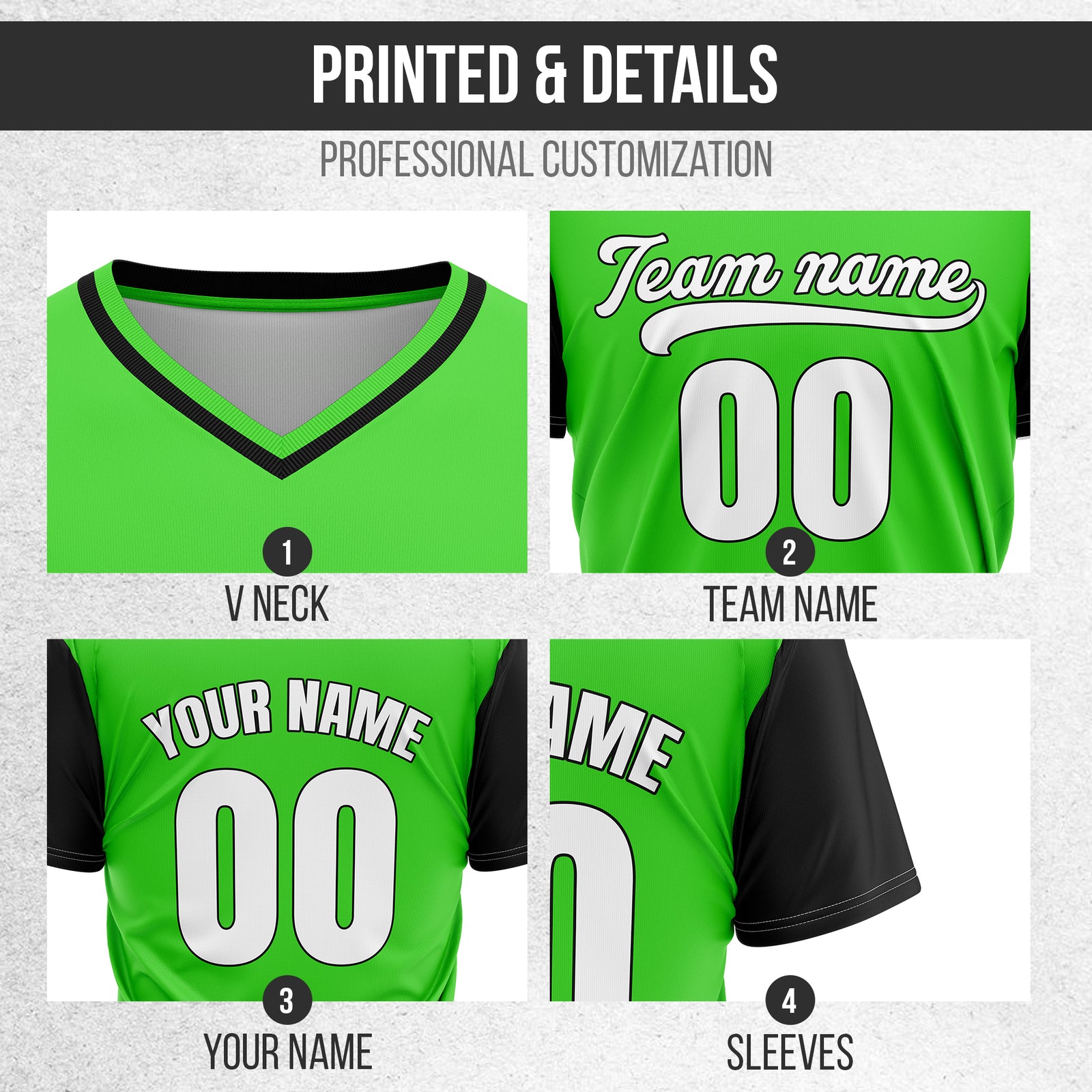 Custom Victory Line Neon Green Pullover Baseball Sports Jersey Personalized Uniform with Name & Number