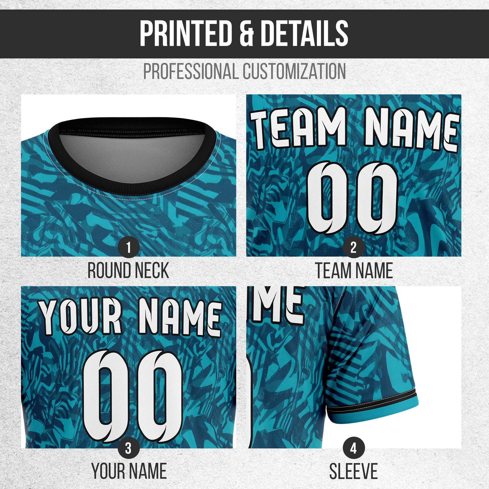 Custom Tottenham Hotspur Fan Jersey Personalized with Name & Number
