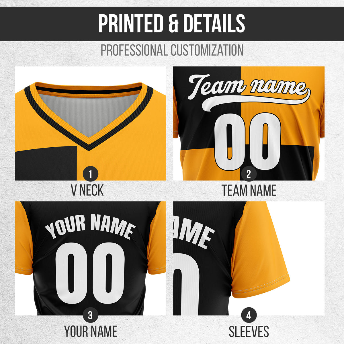 Custom Apex Colorblock Orange Baseball Sports Jersey Personalized Uniform with Name & Number