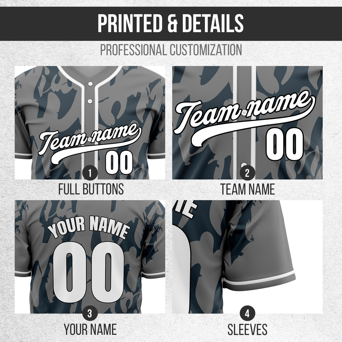 Custom Graffiti Sox Grey Baseball Sports Jersey Personalized Uniform with Name & Number