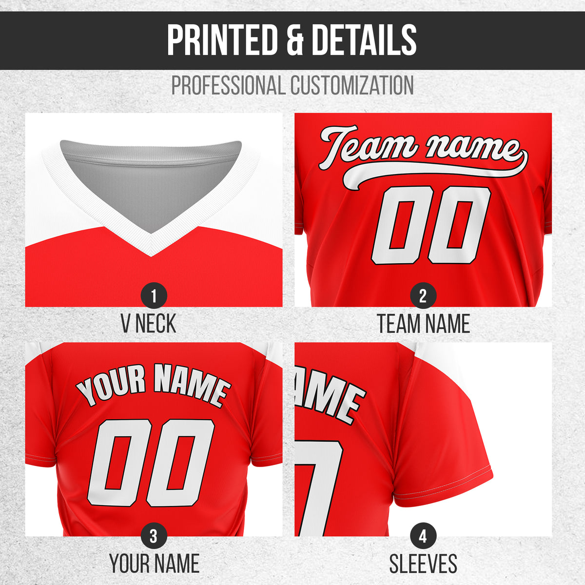 Custom Darkvolt Red Pullover Baseball Sports Jersey Personalized Uniform with Name & Number