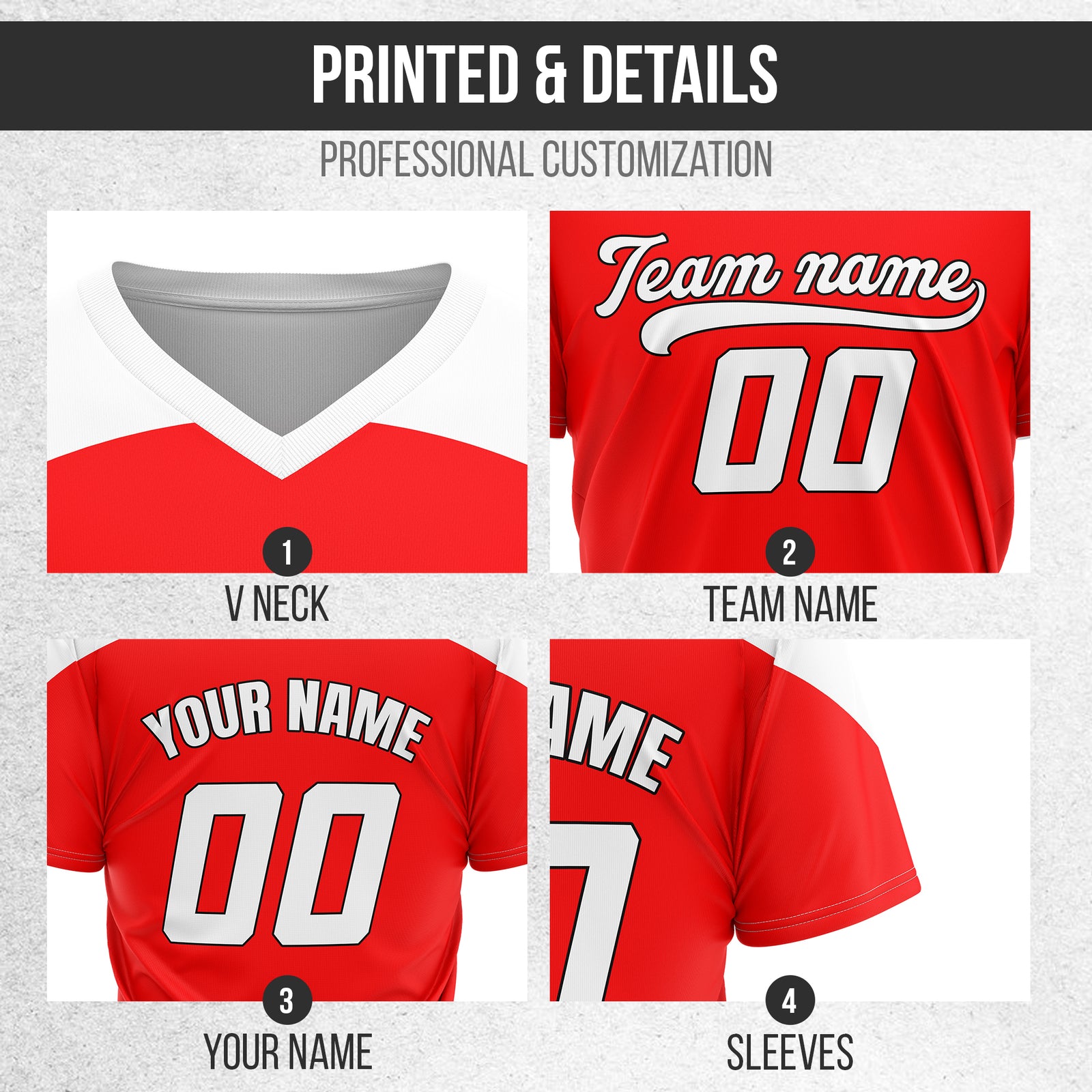 Custom Darkvolt Red Pullover Baseball Sports Jersey Personalized Uniform with Name & Number