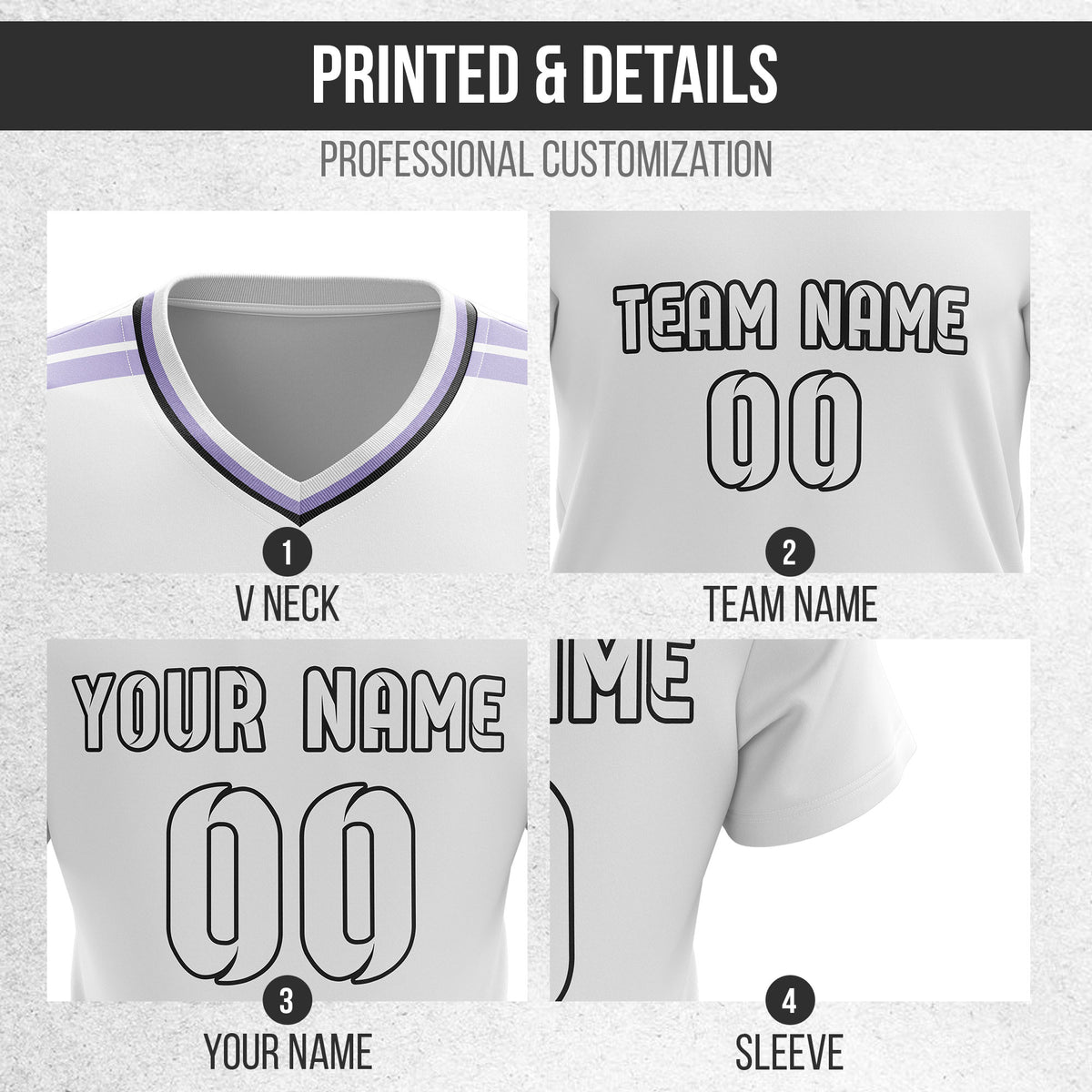 Custom Real Madrid Fan Jersey Personalized with Name & Number