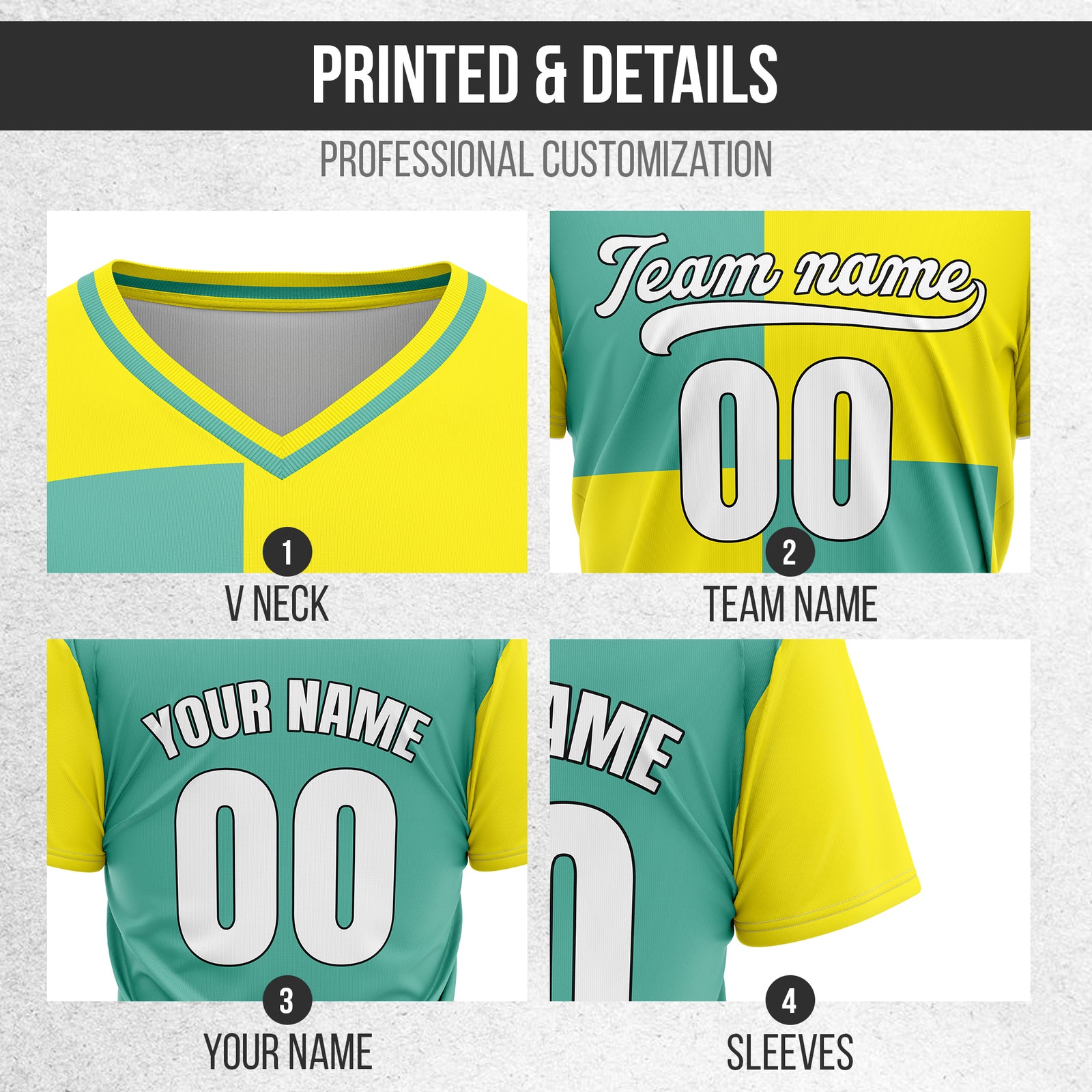 Custom Apex Colorblock Yellow Baseball Sports Jersey Personalized Uniform with Name & Number
