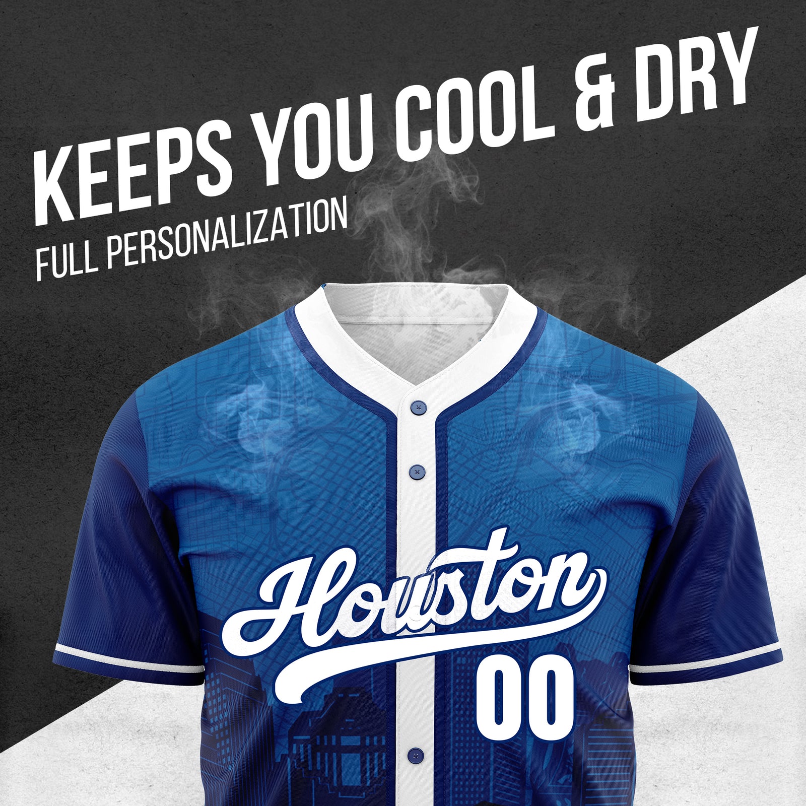 Custom City Edition Baseball Sports Jersey Stitched Personalized Uniform with Name & Number
