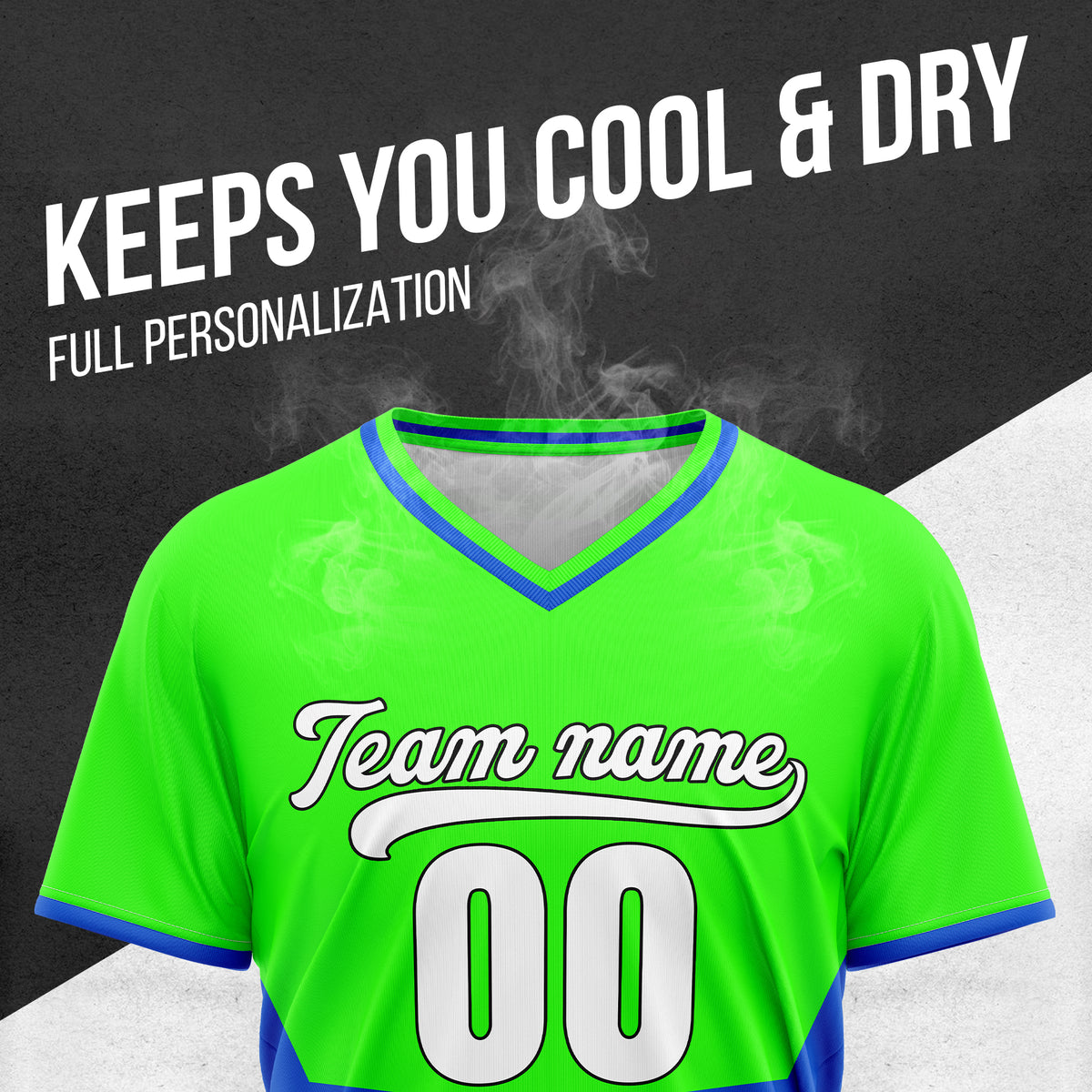 Custom NovaLine Neon Green Pullover Baseball Sports Jersey Personalized Uniform with Name & Number