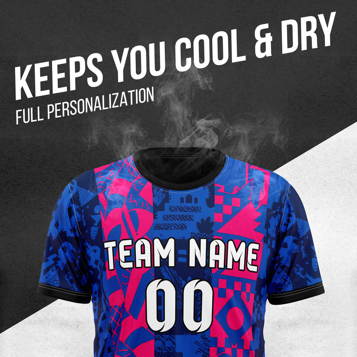Custom FC Barcelona Fan Jersey Personalized with Name & Number