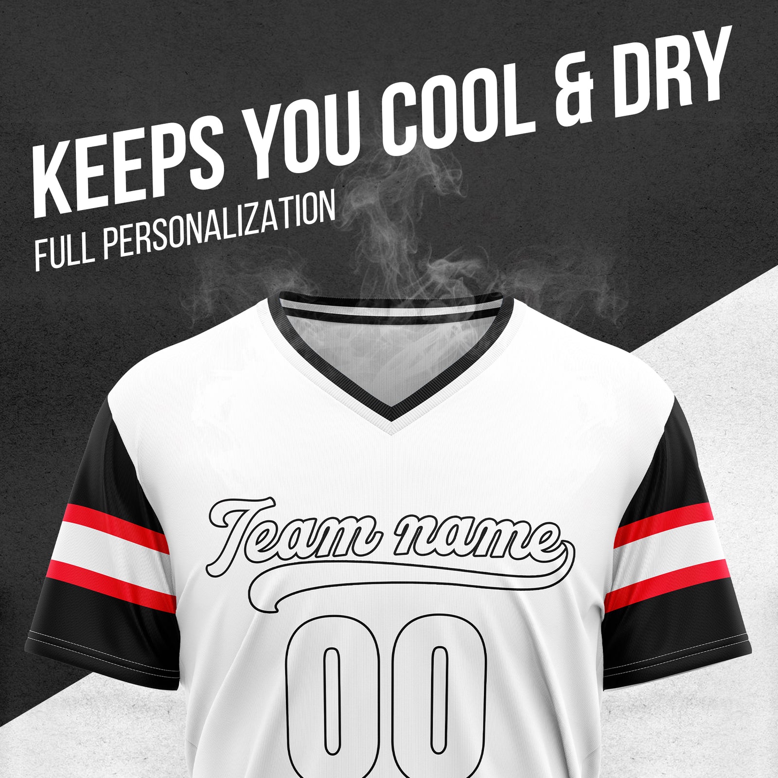 Custom StormLine White Pullover Baseball Sports Jersey Personalized Uniform with Name & Number