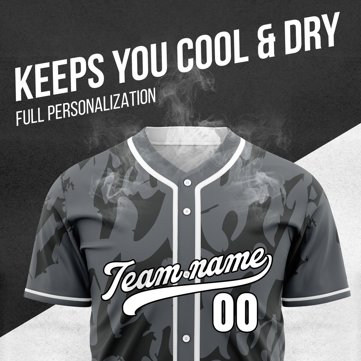 Custom Graffiti Sox Dark Grey Baseball Sports Jersey Personalized Uniform with Name & Number