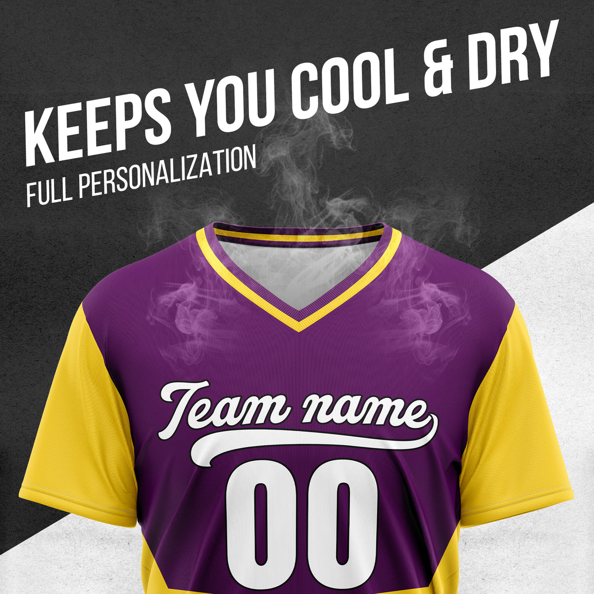 Custom NovaLine Purple Pullover Baseball Sports Jersey Personalized Uniform with Name & Number