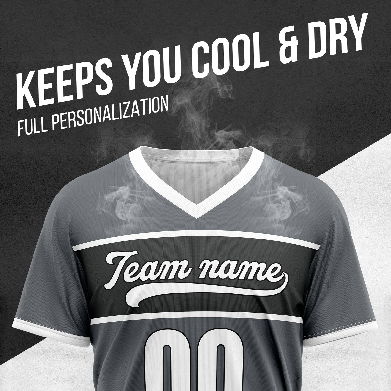 Custom ProEdge Dark Grey Baseball Sports Jersey Personalized Uniform with Name & Number