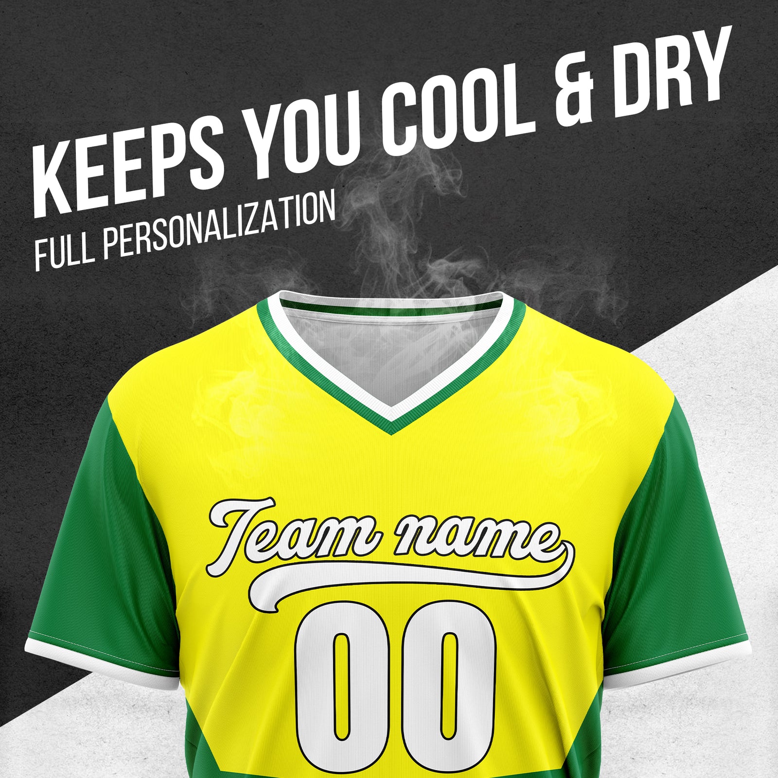 Custom NovaLine Yellow Pullover Baseball Sports Jersey Personalized Uniform with Name & Number