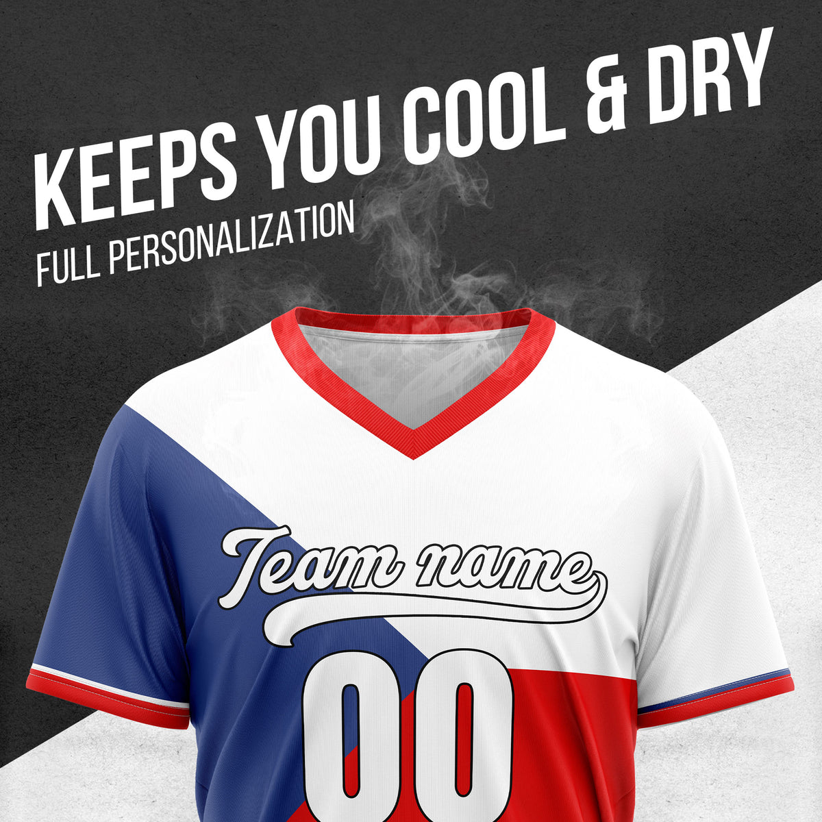 Custom FlexCore Red Baseball Sports Jersey Personalized Uniform with Name & Number