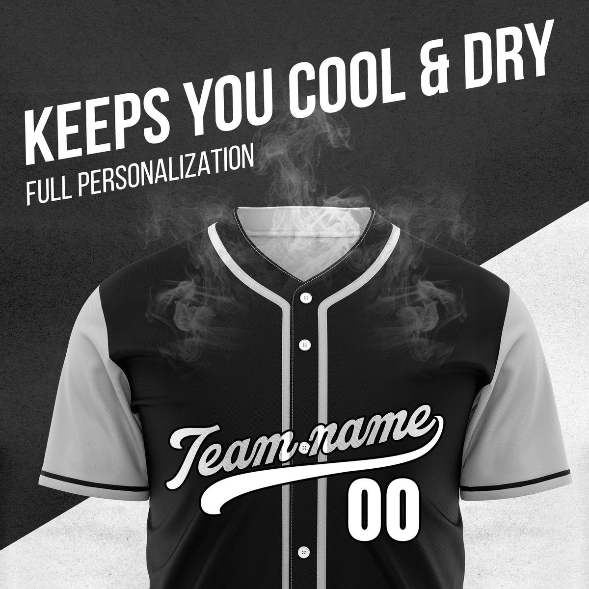 Custom Crimson Black Raglan Style Baseball Sports Jersey Personalized Uniform with Name & Number