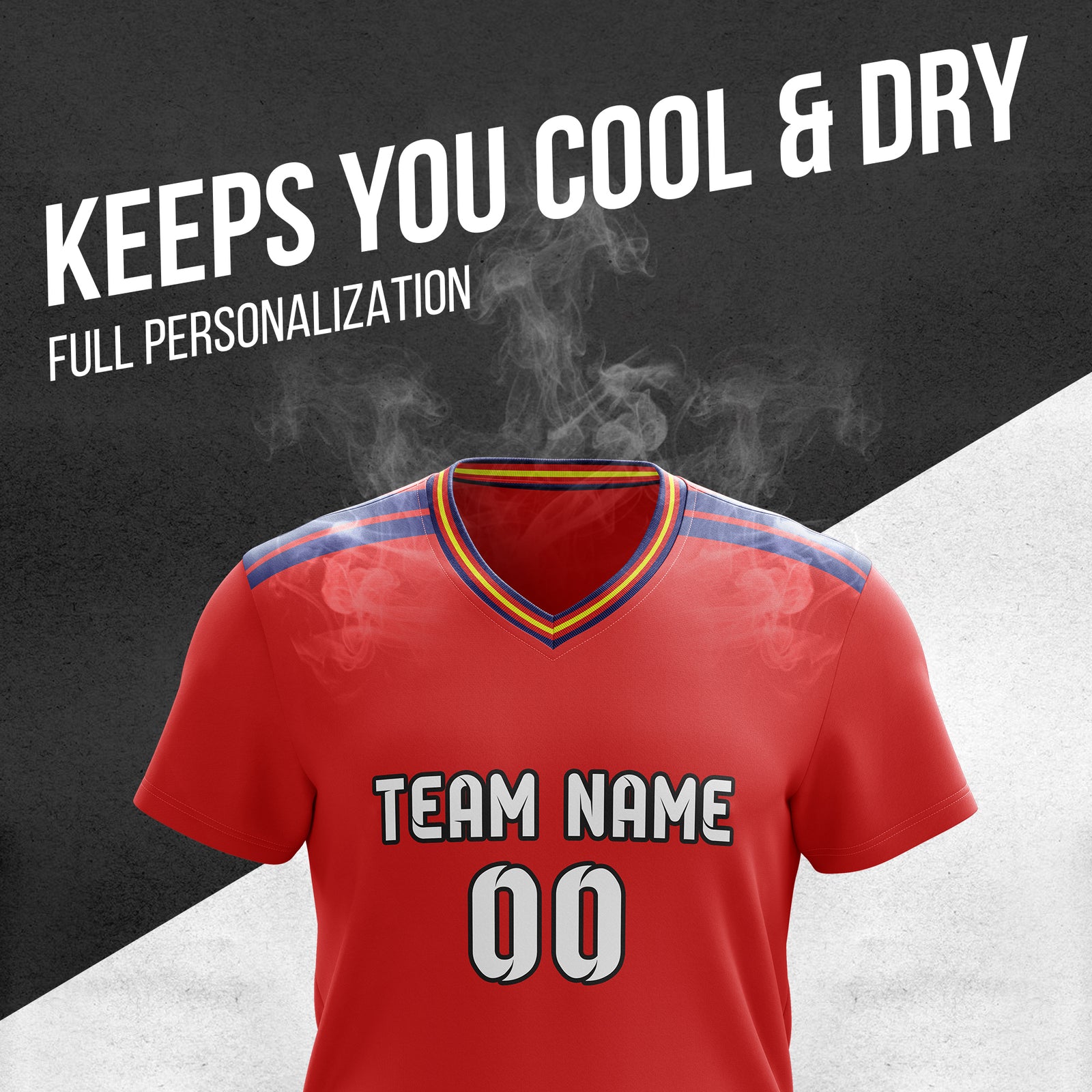 Custom SPAIN Fan Jersey Personalized with Name & Number