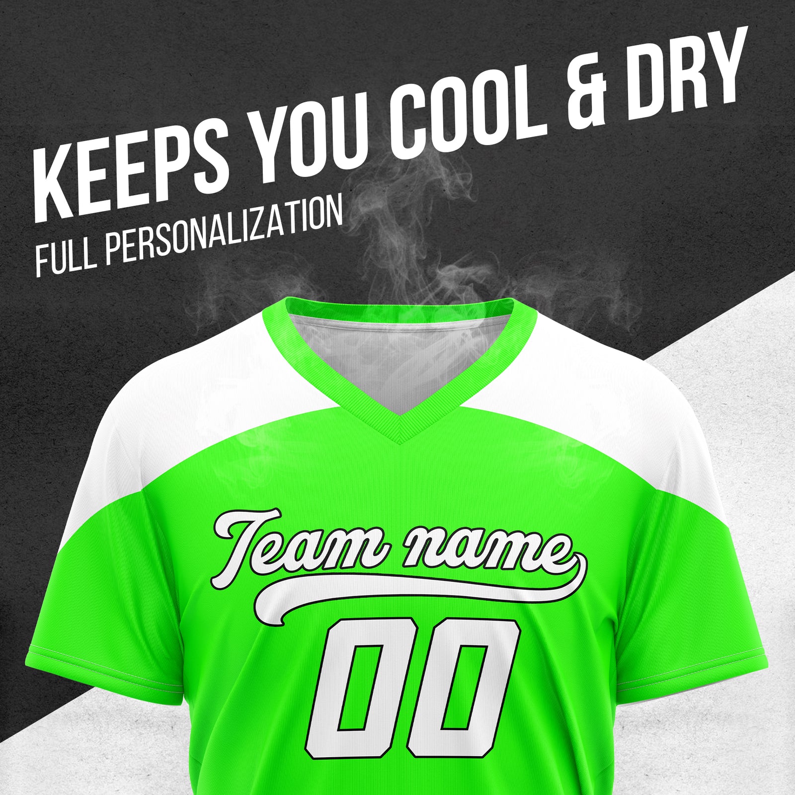 Custom Darkvolt Neon Green Pullover Baseball Sports Jersey Personalized Uniform with Name & Number