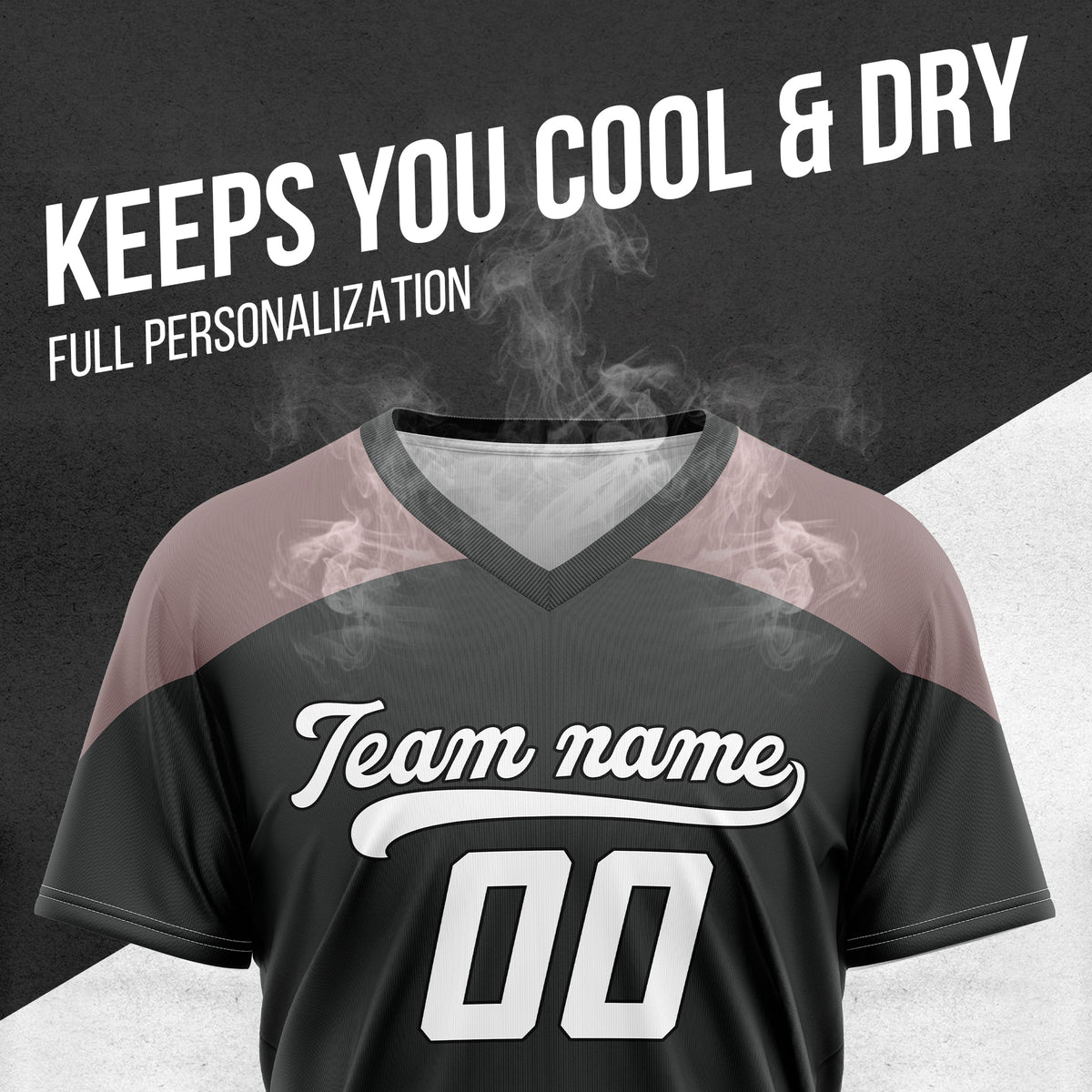 Custom Darkvolt Dark Grey Pullover Baseball Sports Jersey Personalized Uniform with Name & Number