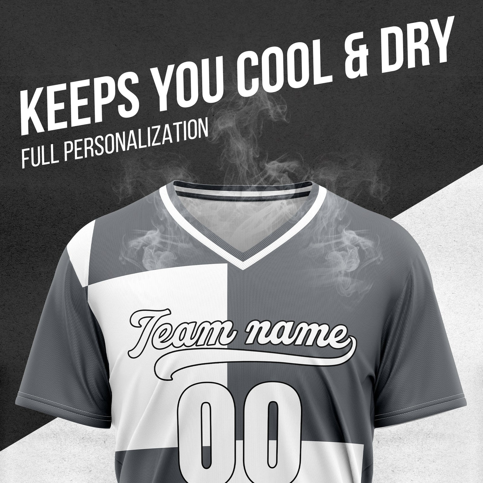 Custom Apex Colorblock Dark Grey Baseball Sports Jersey Personalized Uniform with Name & Number