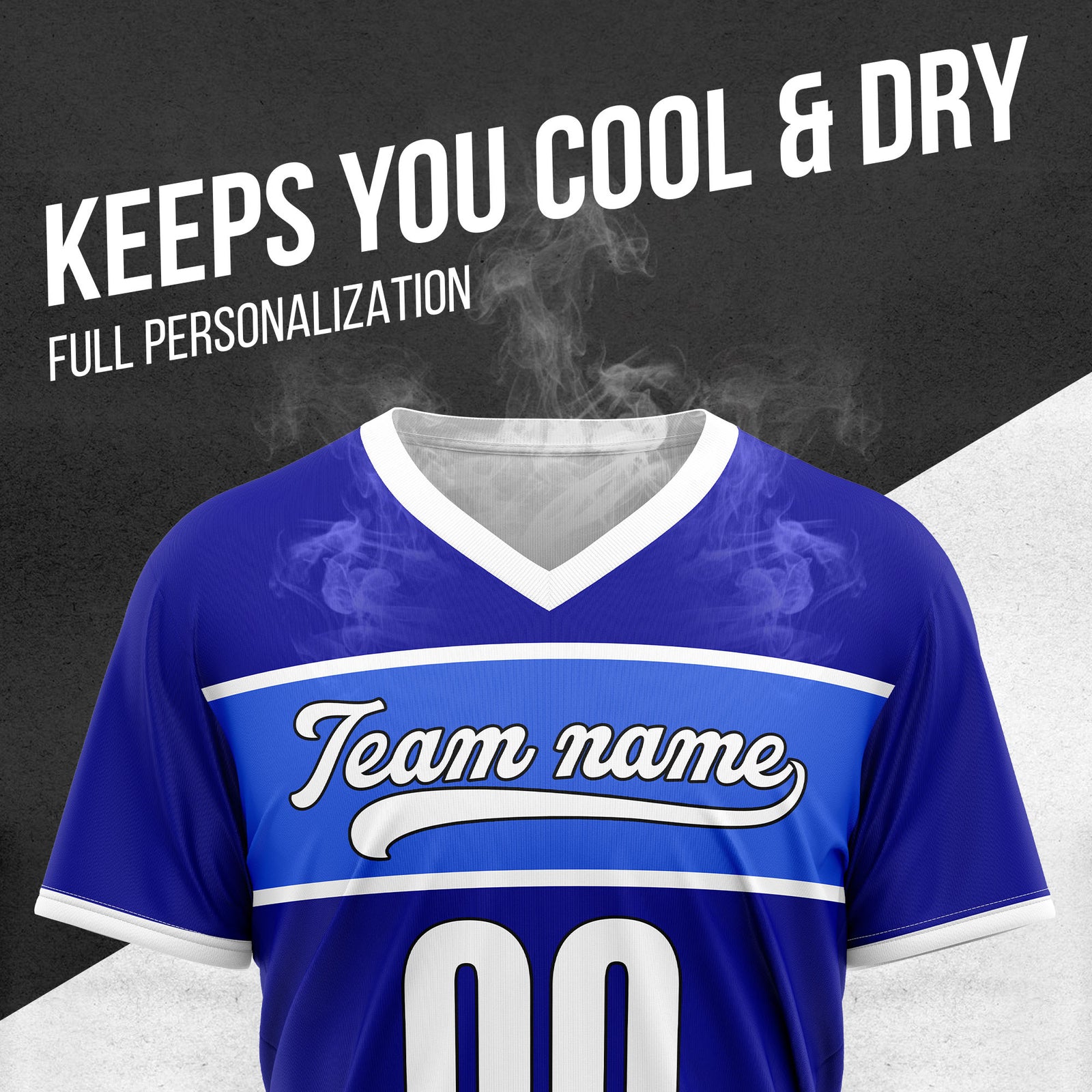 Custom ProEdge Blue Baseball Sports Jersey Personalized Uniform with Name & Number