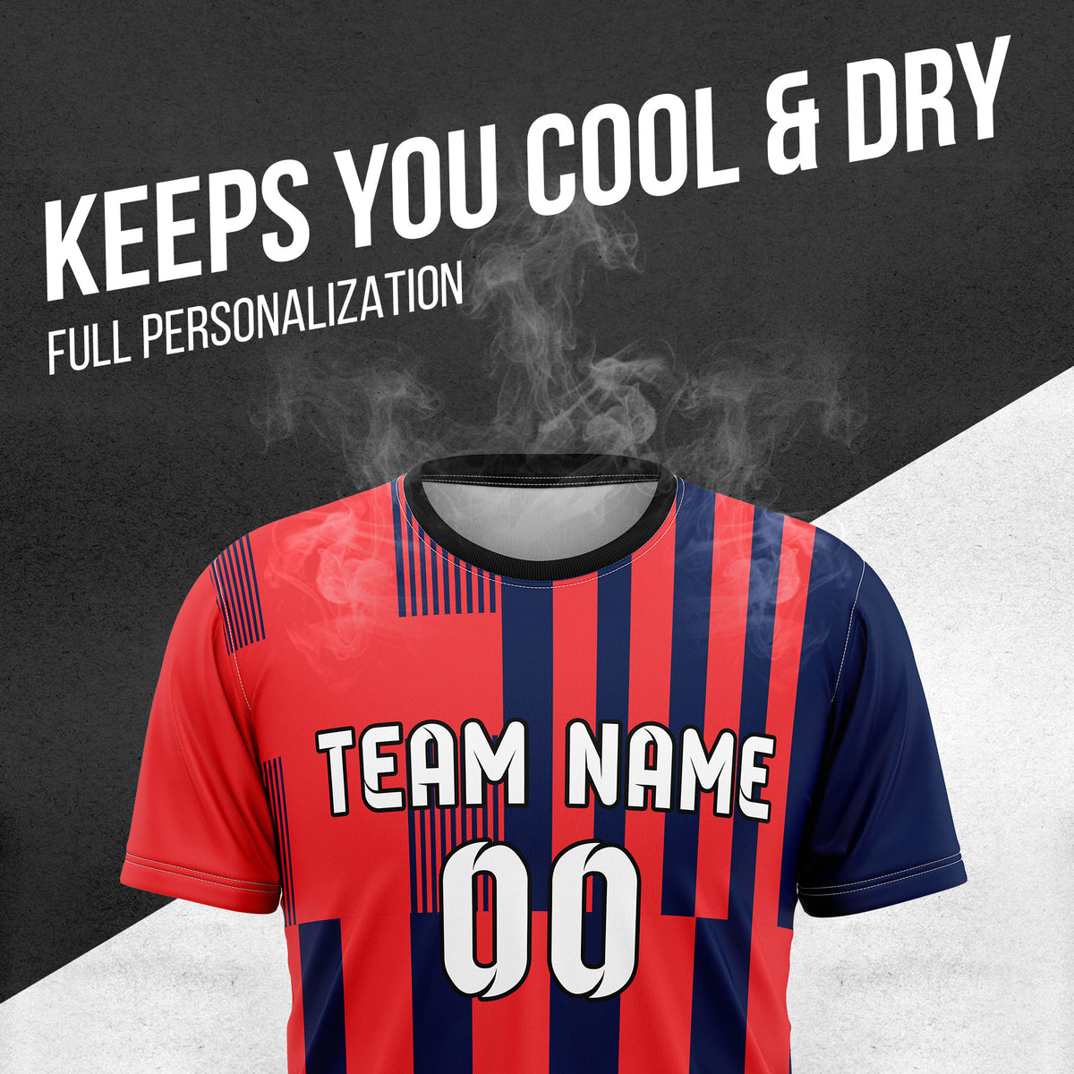 Custom FC Barcelona Fan Jersey Personalized with Name & Number