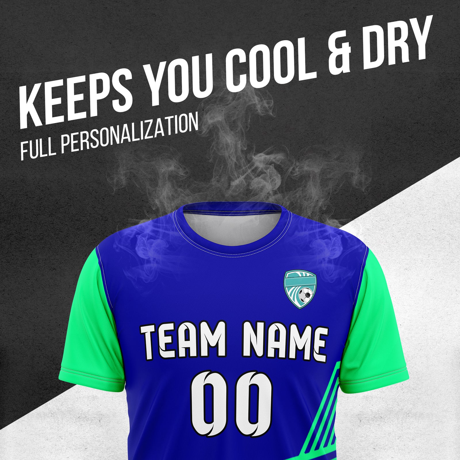 Custom Soccer R Side Pattern Navy Rapid Line Sports Tops Jersey