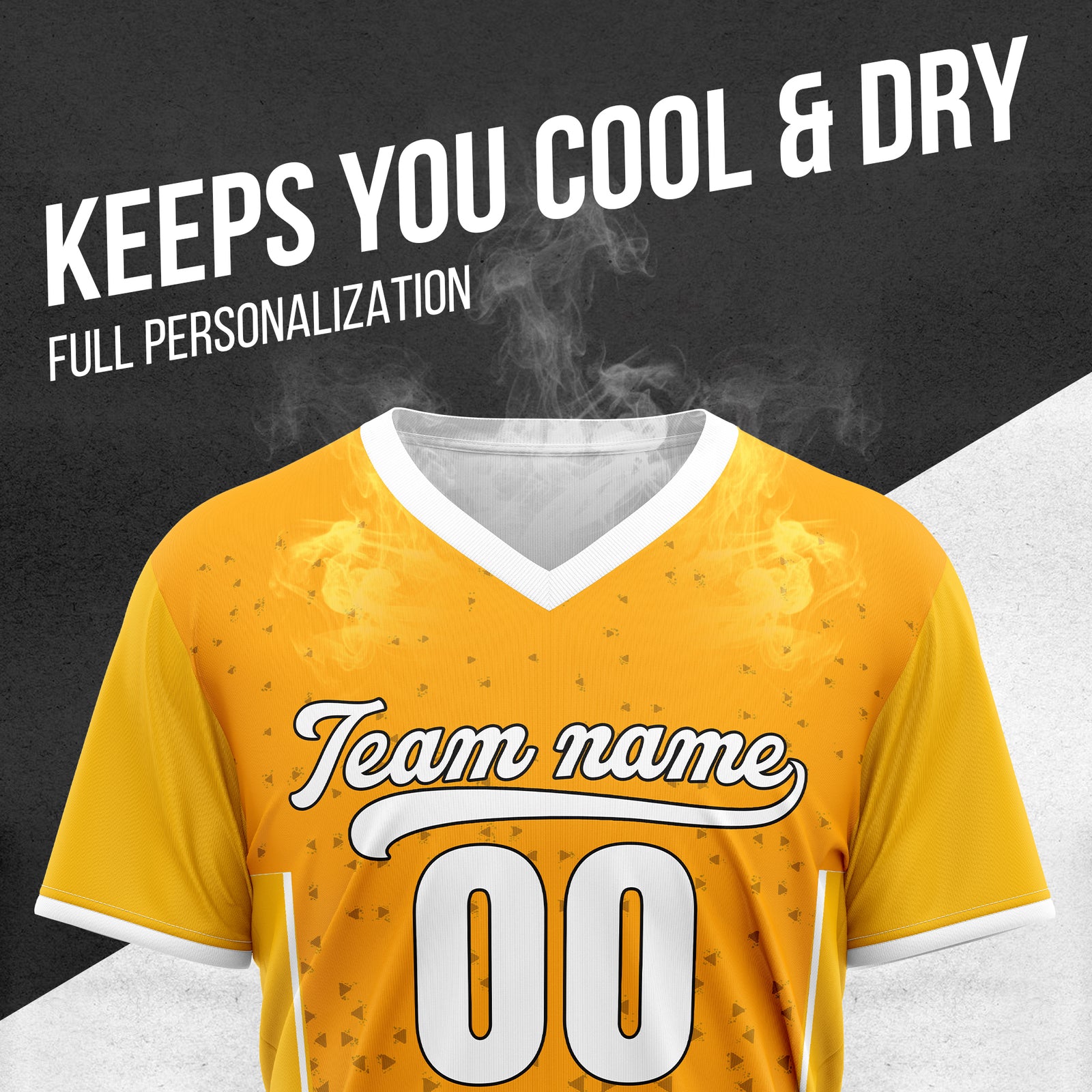 Custom HexaFade Orange Pullover Baseball Sports Jersey Personalized Uniform with Name & Number